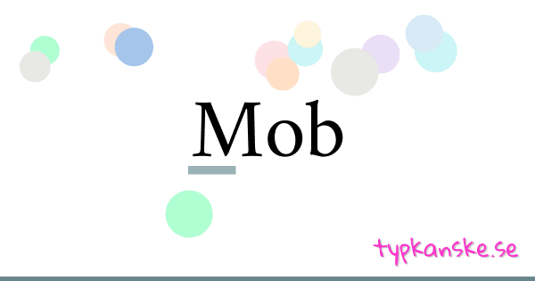 synonym-till-mob