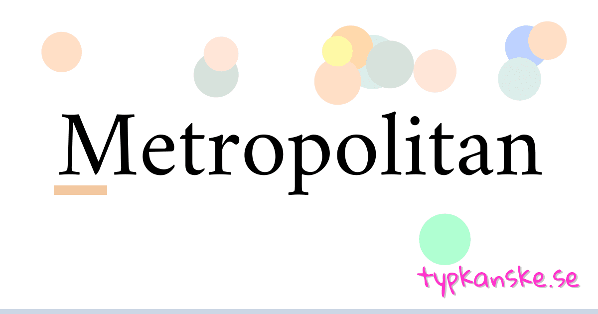 synonym-till-metropolitan